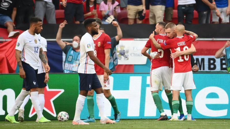 منتخب المجر يخلط أوراق المجموعة السادسة بتعادله مع المنتخب الفرنسي