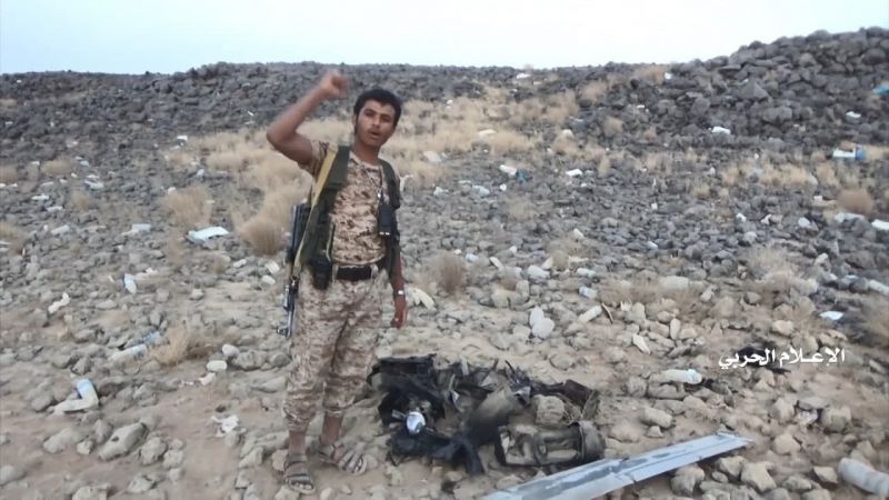 بالفيديو: حطام طائرتي