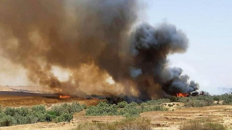 البالونات الحارقة تستنفر الاحتلال و