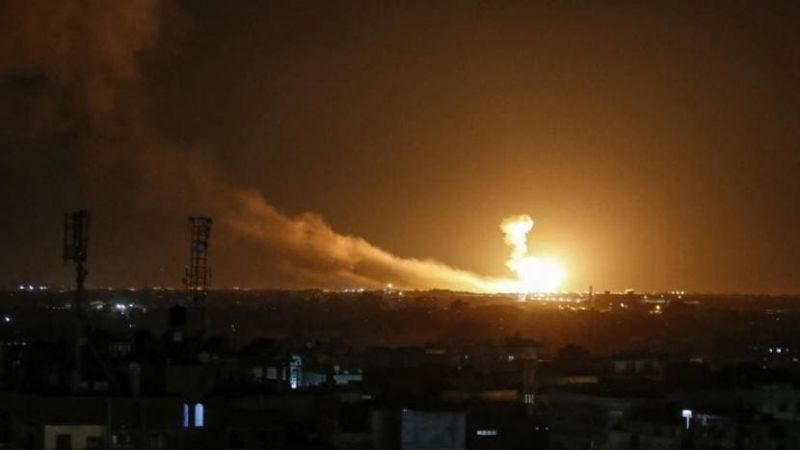 غارات صهيونية على مواقع للمقاومة الفلسطينية في غزة