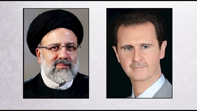 الرئيس الأسد يهنئ السيِّد رئيسي بفوزه في الإنتخابات الرئاسية الإيرانية