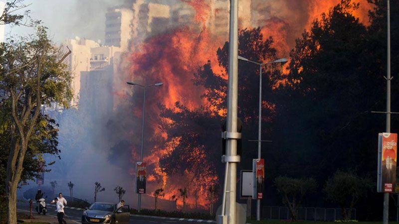 حرائق المستوطنات شمال الضفة تقلق العدو