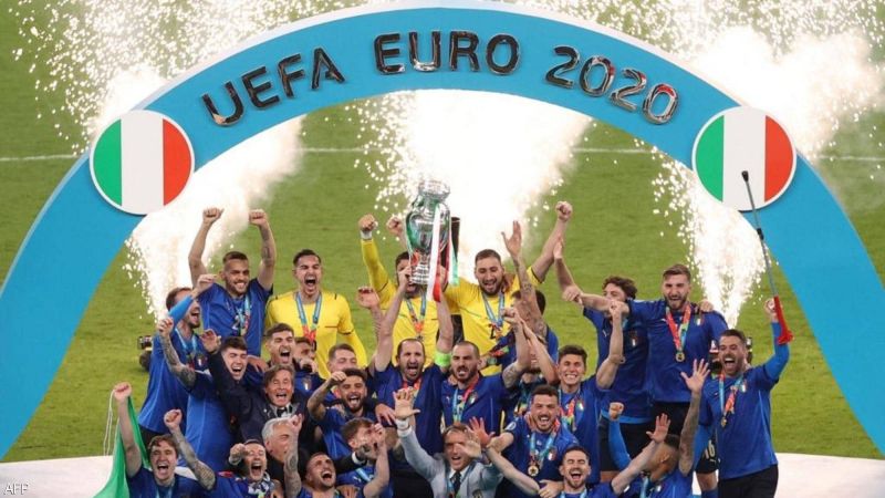 منتخب إيطاليا بطلًا لـ