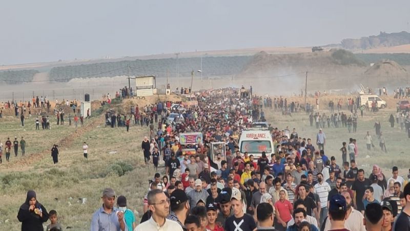 فصائل المقاومة الفلسطينية بمهرجان