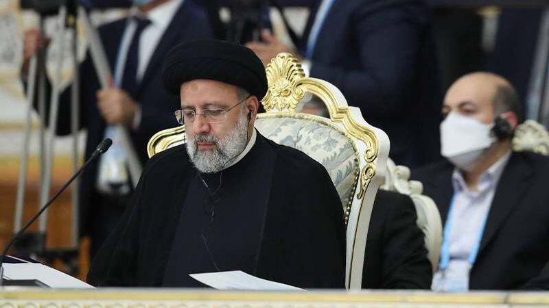 السيِّد رئيسي بعد انضمام إيران لمنظمة