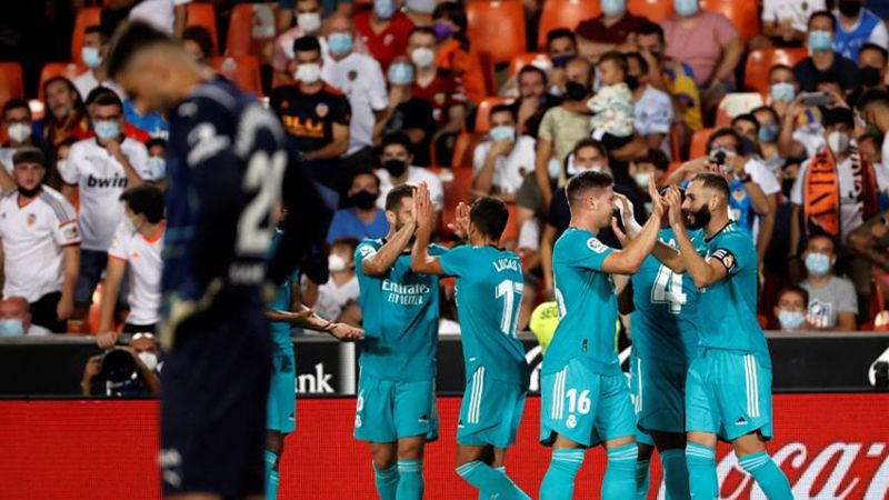 ريـال مدريد إلى صدارة الليغا بعد قلبه الطاولة على فالنسيا