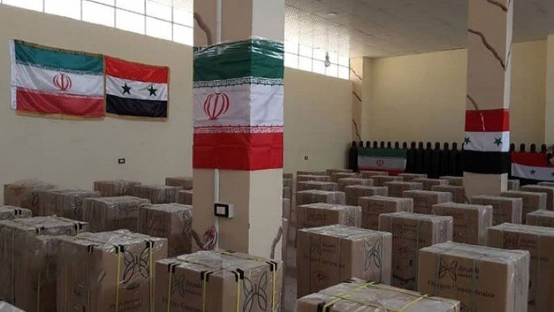 مساعدات طبية إيرانية لسوريا لمواجهة 