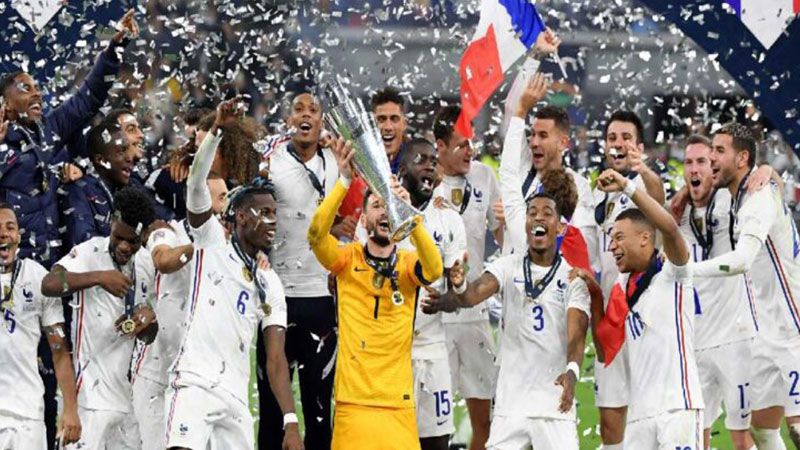 فرنسا بطلة لدوري الأمم الأوروبية