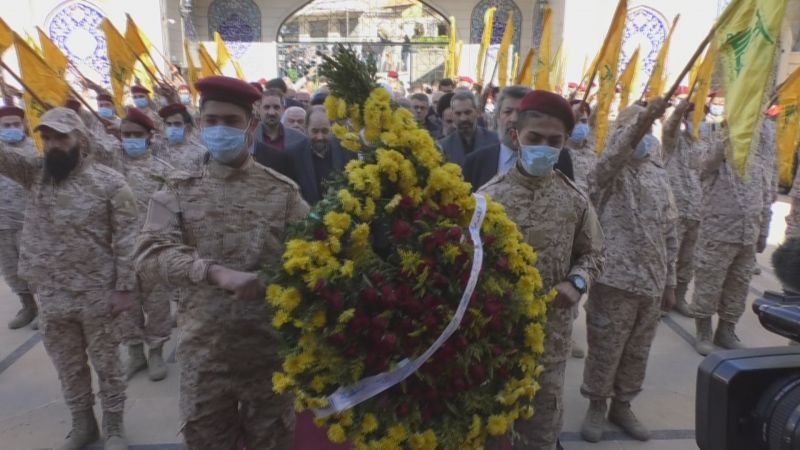 حزب الله يحيي يوم الشهيد في بلدة النبي شيت