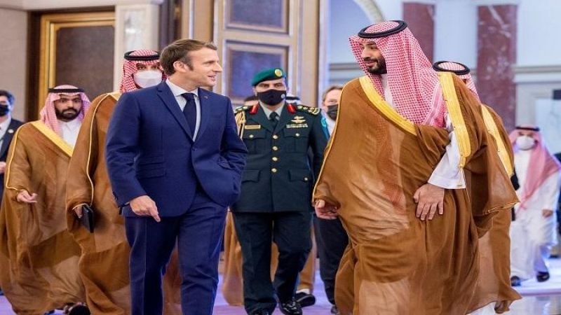 قمة ماكرون - بن سلمان: بيان مستنسخ من قناة "العربية"