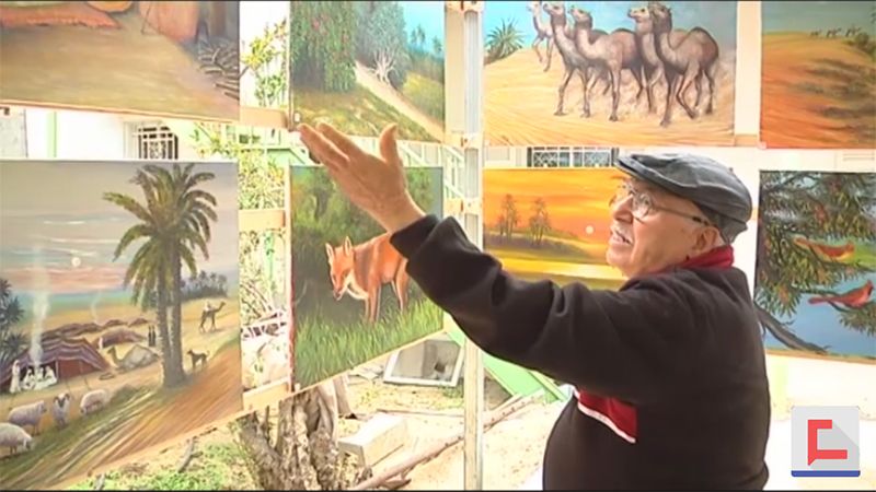 "جداريّات فنيّة".. هكذا وثّق فنان فلسطيني تاريخ بلاده
