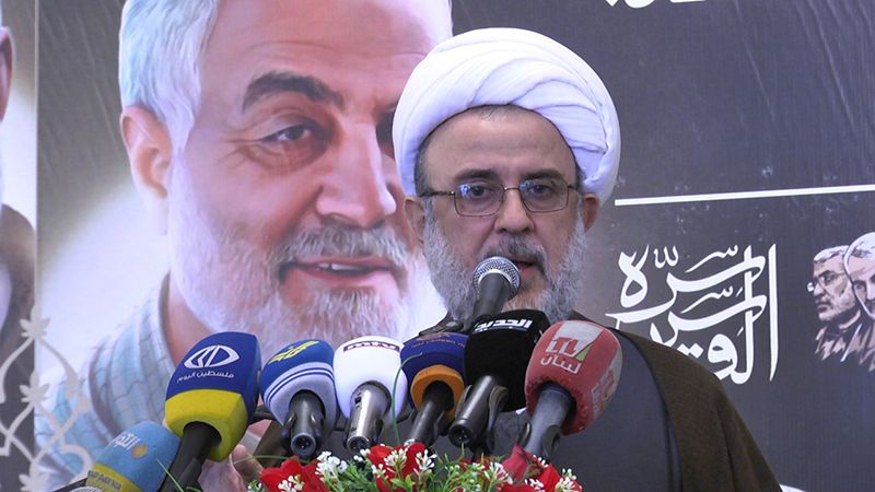 الشيخ قاووق: شهادة سليماني ولادةٌ جديدةٌ لمحور المقاومة والصواريخ الدقيقة تطوِّق كيان العدو