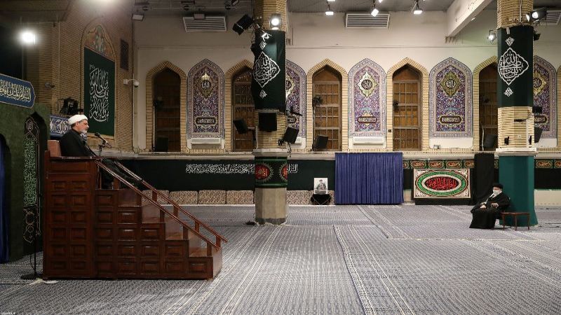 إحياء الليلة الثانية من "الليالي الفاطمية" بحضور الإمام الخامنئي