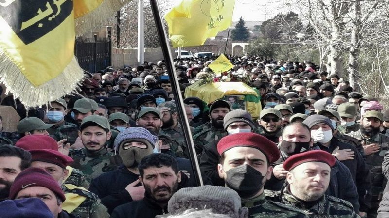 تشييع فقيد الجهاد حسين خير الدين في اللبوة