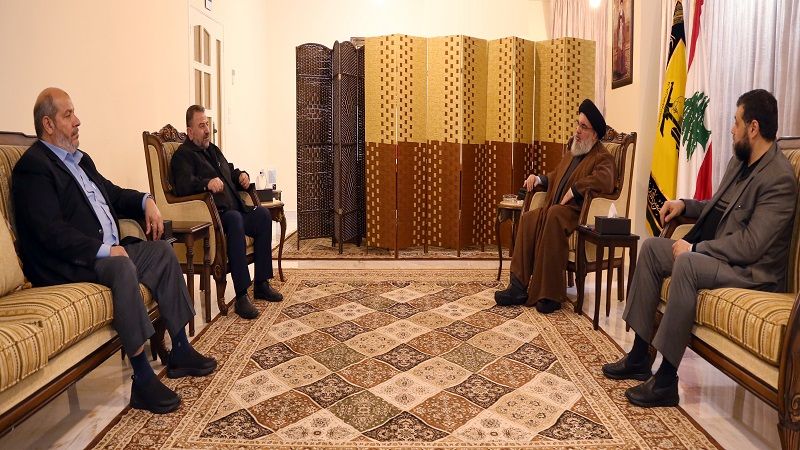 فيديو.. السيد نصرالله استقبل وفدًا من قيادة "حماس": التداول في آخر التطورات على الساحة الفلسطينية