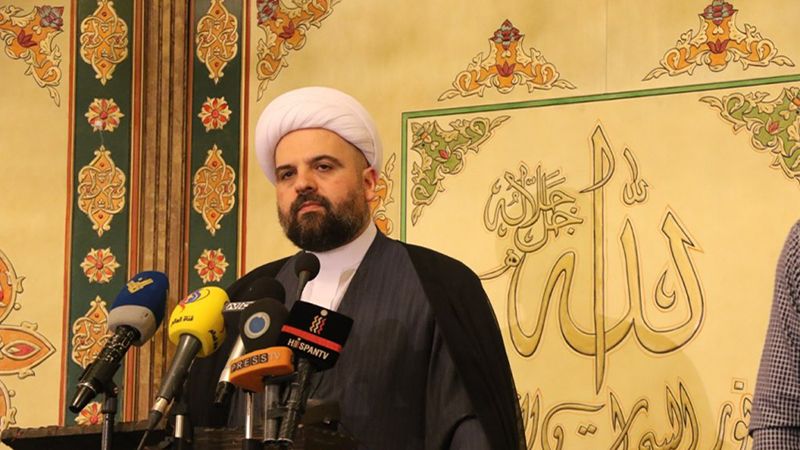 المفتي قبلان للقوى اللبنانية: إياكم و"لعبة عوكر"