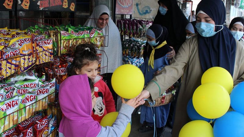 مبادرة حزب الله الشبابية مستمرة في تعمير عين الحلوة