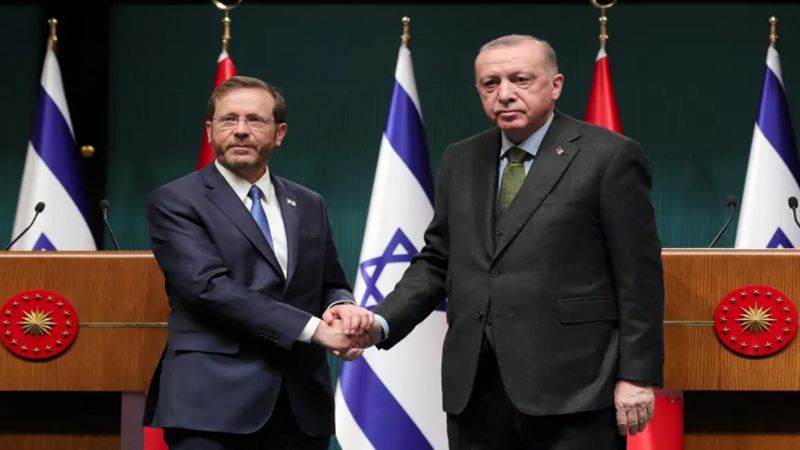 "حماس" والغاز فحوى اجتماع أردوغان وهرتسوغ