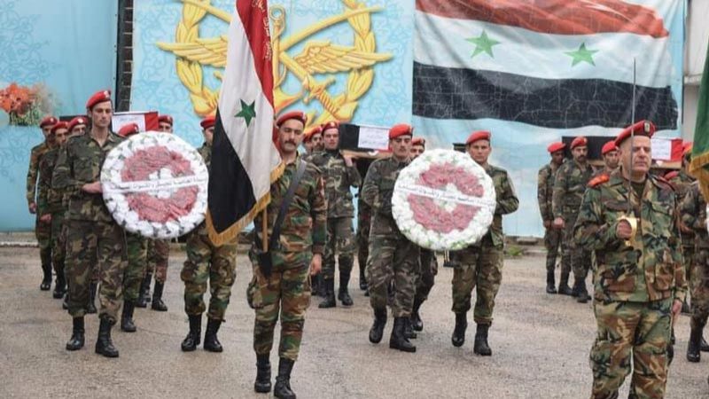 حمص تشيع شهداء الاعتداء في بادية تدمر.. والجيش يتوعد باستئصال بقايا "داعش"