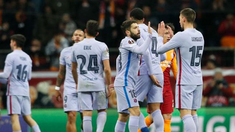 برشلونة إلى ربع نهائي الدوري الأوروبي