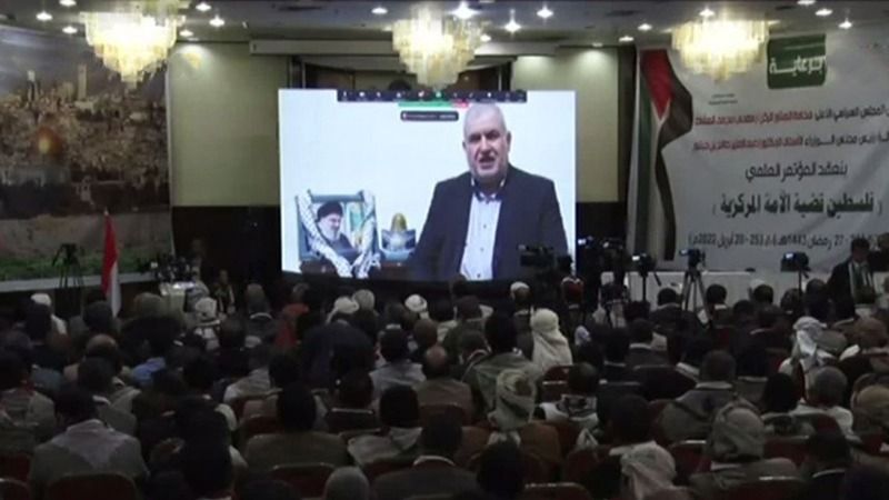مؤتمر "فلسطين قضية الأمة المركزية" من صنعاء.. والمقاومة تؤكِّد: لتحرير كامل الأرض