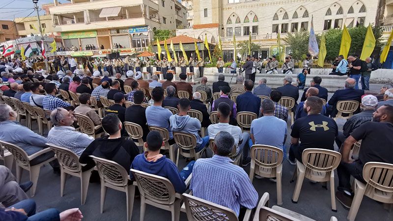 حزب الله يحيي يوم القدس العالمي في حارة صيدا