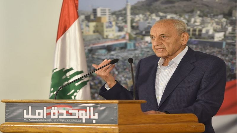 الرئيس بري: حدود لبنان وثرواته استحقاق سيادي لا يقبل التنازل ولا المساومة