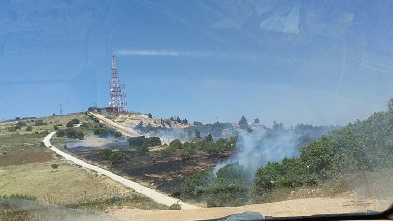  "الحريق أرعبهم".. العدو يرتعب من الدفاع المدني على الحدود