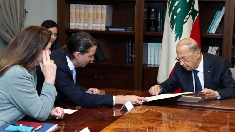 لبنان الرسمي يؤكد لـ"هوكشتاين" حقوقه السيادية في المياه والثروات الطبيعية