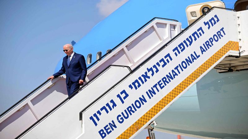 بايدن من "تل أبيب": العلاقات مع "إسرائيل" أقوى من أي وقت مضى