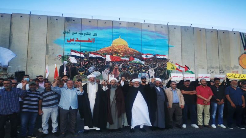بالصور| جدارية "البحرين .. نحو فلسطين": مرسم التحرير والكرامة