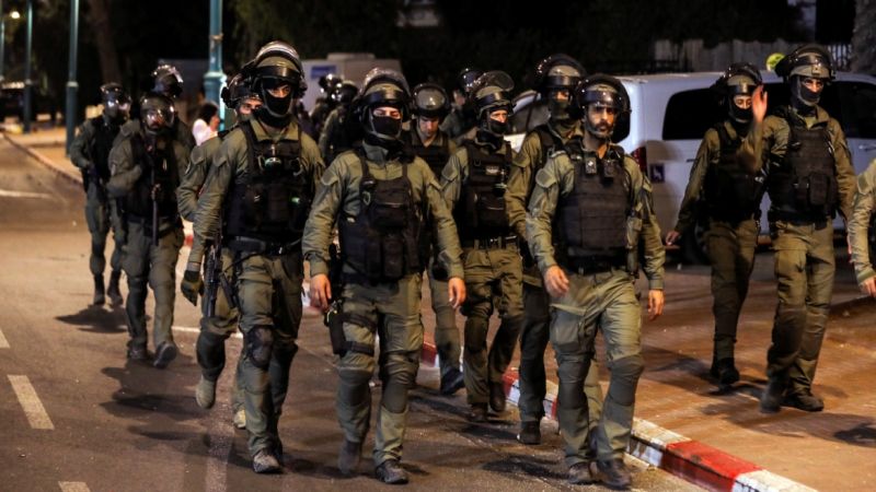 خشية من تطور الأحداث العدو يجنّد سرايا من حرس الحدود وينشرها في المدن المختلطة‎‎