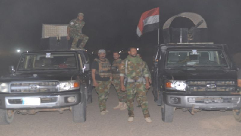 الحشد الشعبي يطارد "داعش" في جزيرة الحضر ويقتل سبعة من عناصره