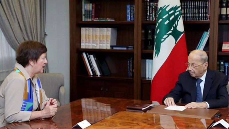 الرئيس عون: المفاوضات لترسيم الحدود البحرية باتت في مراحلها الأخيرة