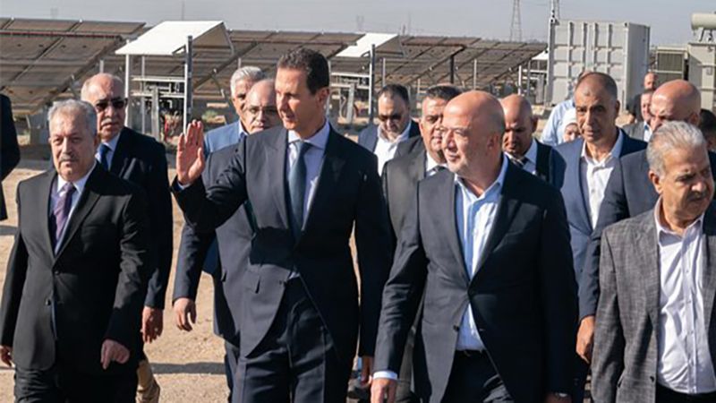 الأسد أطلق مشروع تشغيل الطاقة الكهروضوئية في عدرا: الإرادة رغم الحصار هي التحدي الأكبر