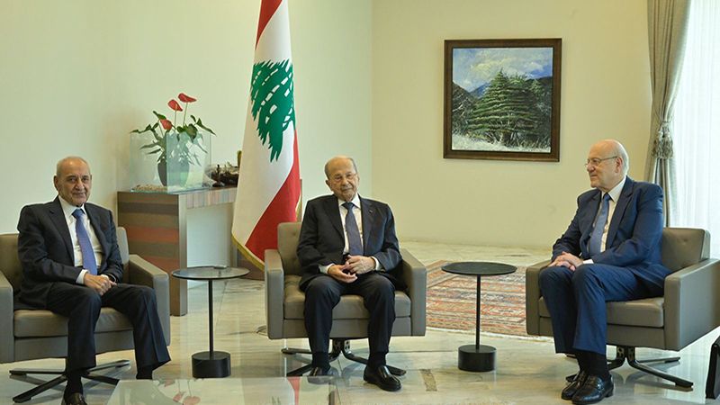انتهاء اللقاء الثلاثي حول ترسيم الحدود البحرية.. بري: "الموقف واحد موحد"