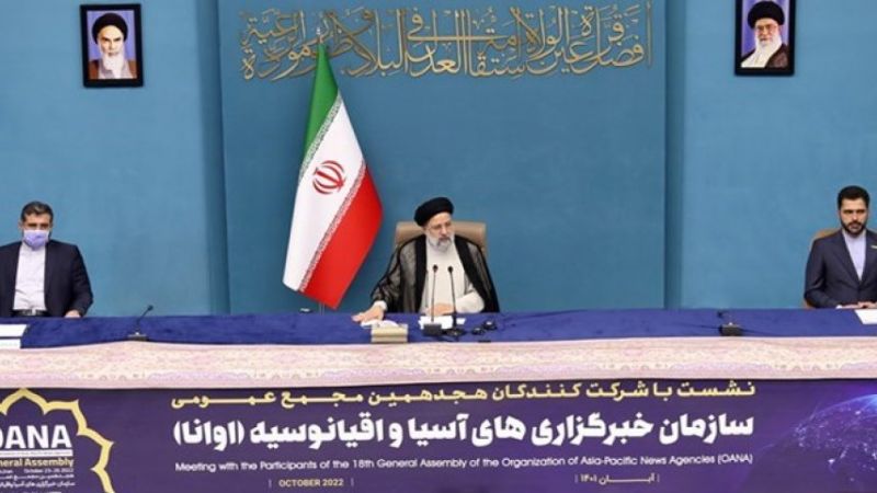 السيد رئيسي:  القوى الغربية في تراجع شاءت أم أبت
