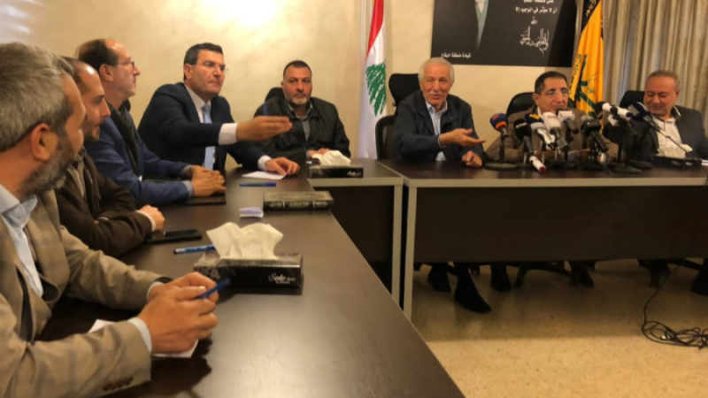 اجتماع مشترك لوزراء ونواب بعلبك الهرمل مع قيادتي "أمل" وحزب الله بحث في ملفات صحية وخدماتية