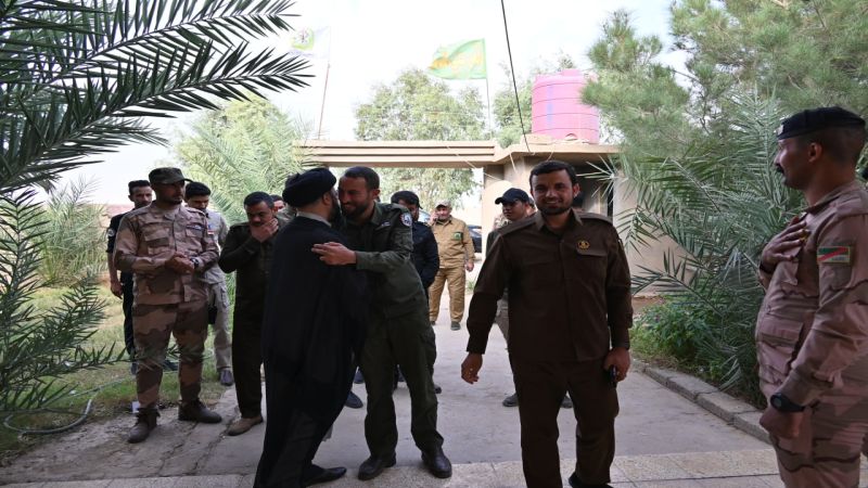 العراق: قيادة عمليات نينوى للحشد تزور قطعاتها جنوب الموصل