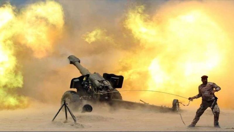 الحشد الشعبي يدك 6 مواقع لـ"داعش" بين ديالى وصلاح الدين