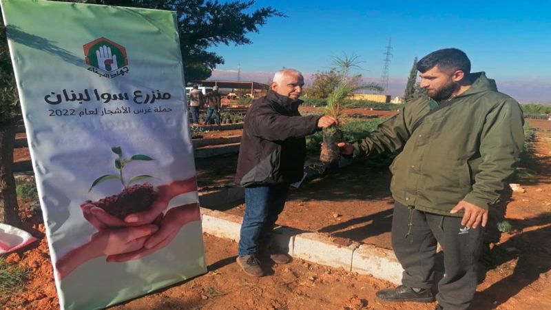"جهاد البناء" تطلق حملة "منزرع سوا لبنان"