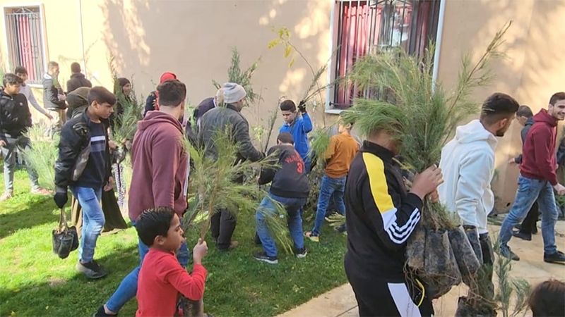 "جهاد البناء" تقدّم ألف نصبة من الأشجار لأهالي البقاع الأوسط