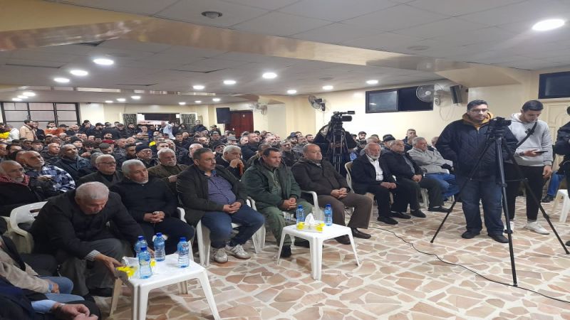 "نحو القدس، آتون بطوفان هادر".. "حماس" تحتفل بذكرى انطلاقتها الـ 35 في الشمال