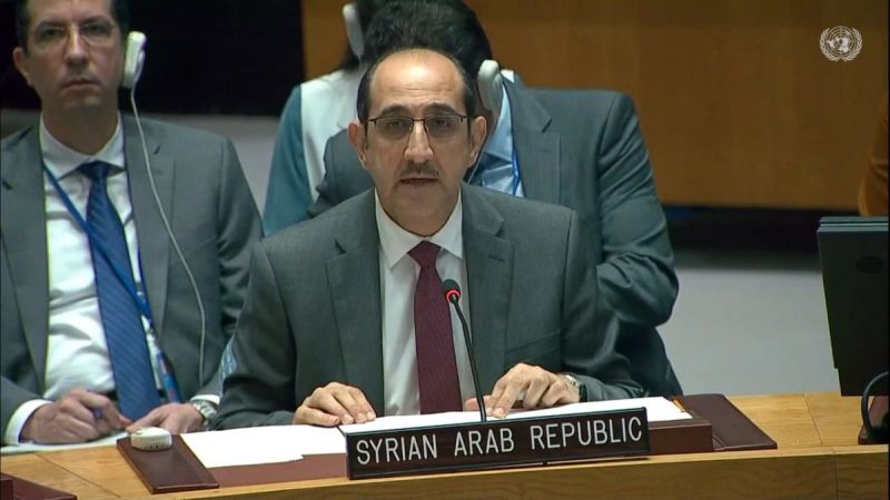 سورية: حلّ الأزمة الإنسانية يتطلّب تحرك مجلس الأمن لمكافحة الإرهاب ورفع الإجراءات القسرية