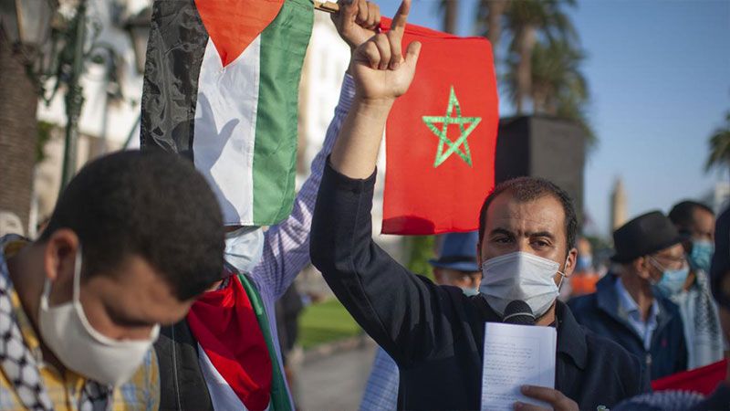 الجبهة المغربية لدعم فلسطين: لوقفات احتجاجية لإلغاء اتفاقية التطبيع مع العدو 