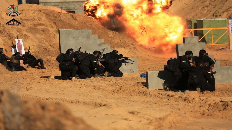 بالفيديو: فصائل المقاومة الفلسطينية تنفِّذ مناورة "الركن الشديد 3" وتتوعد العدو
