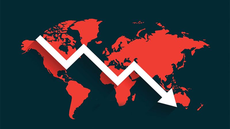 ثلث الاقتصاد العالمي سيتعرض لحالة ركود خلال العام 2023