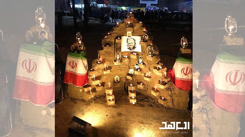 كرمان تغص بمحبي سليماني في الذكرى الثالثة للشهادة.. تقرير مصوّر