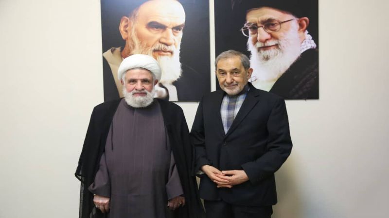  الشيخ قاسم يلتقي مستشار الإمام الخامنئي للشؤون الدولية