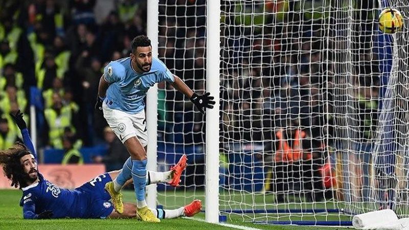 محرز يهدي "السيتي" الفوز على "تشيلسي"